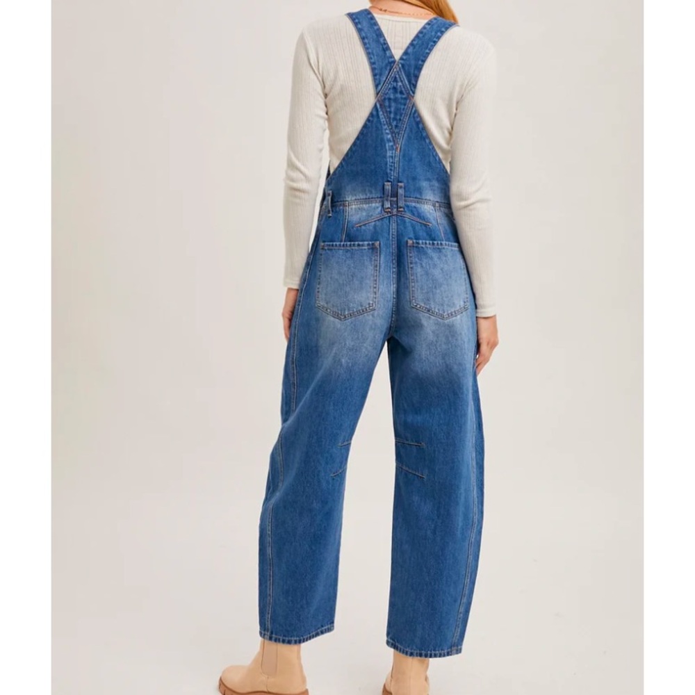 POL -Distressed Overalls - Picture 9 of 9